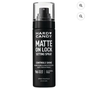 Hard Candy Matte On Lock Setting - Black